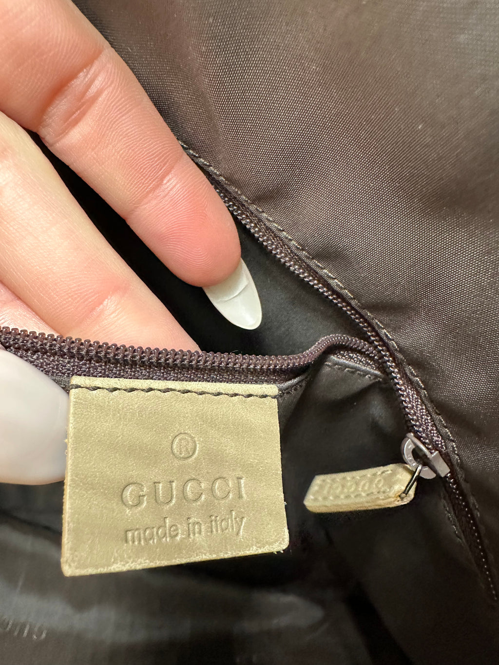 Rare Gucci Bamboo top handle shoulder bag in metallic olive green