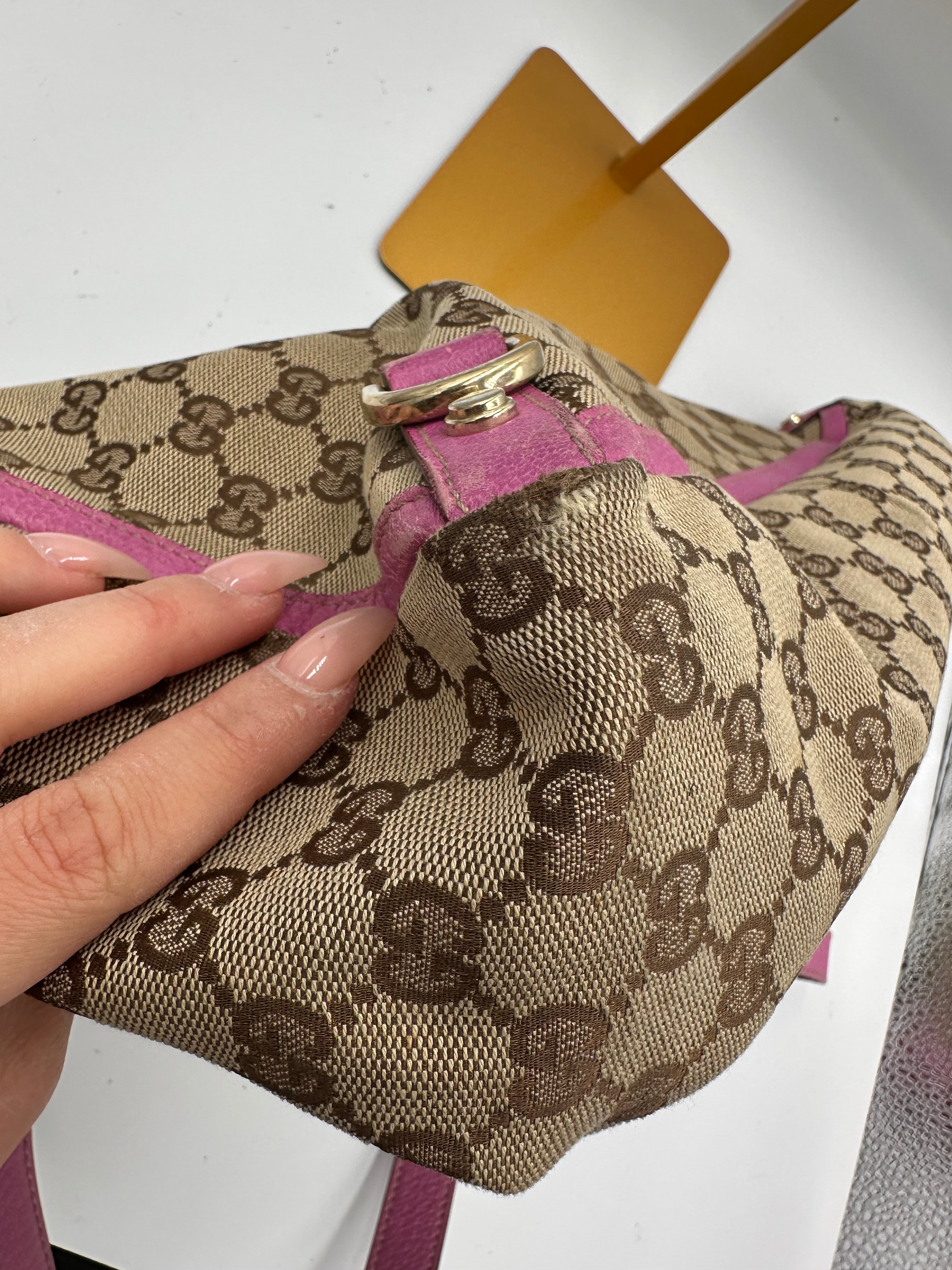 Gucci Abbey Ring Tote in purple