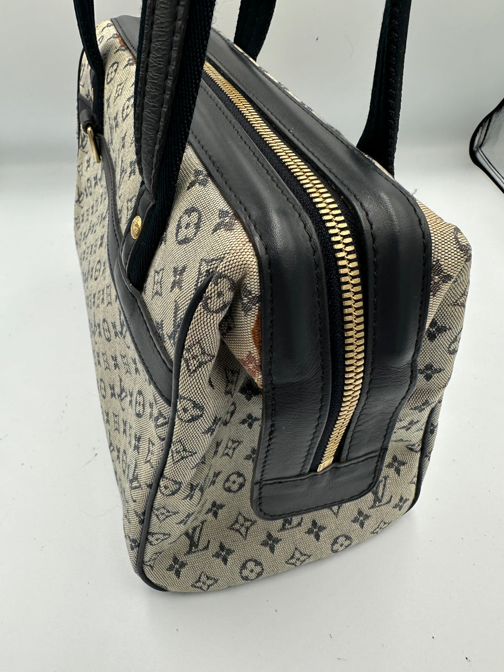 Rare Louis Vuitton Josephine PM denim monogram bag