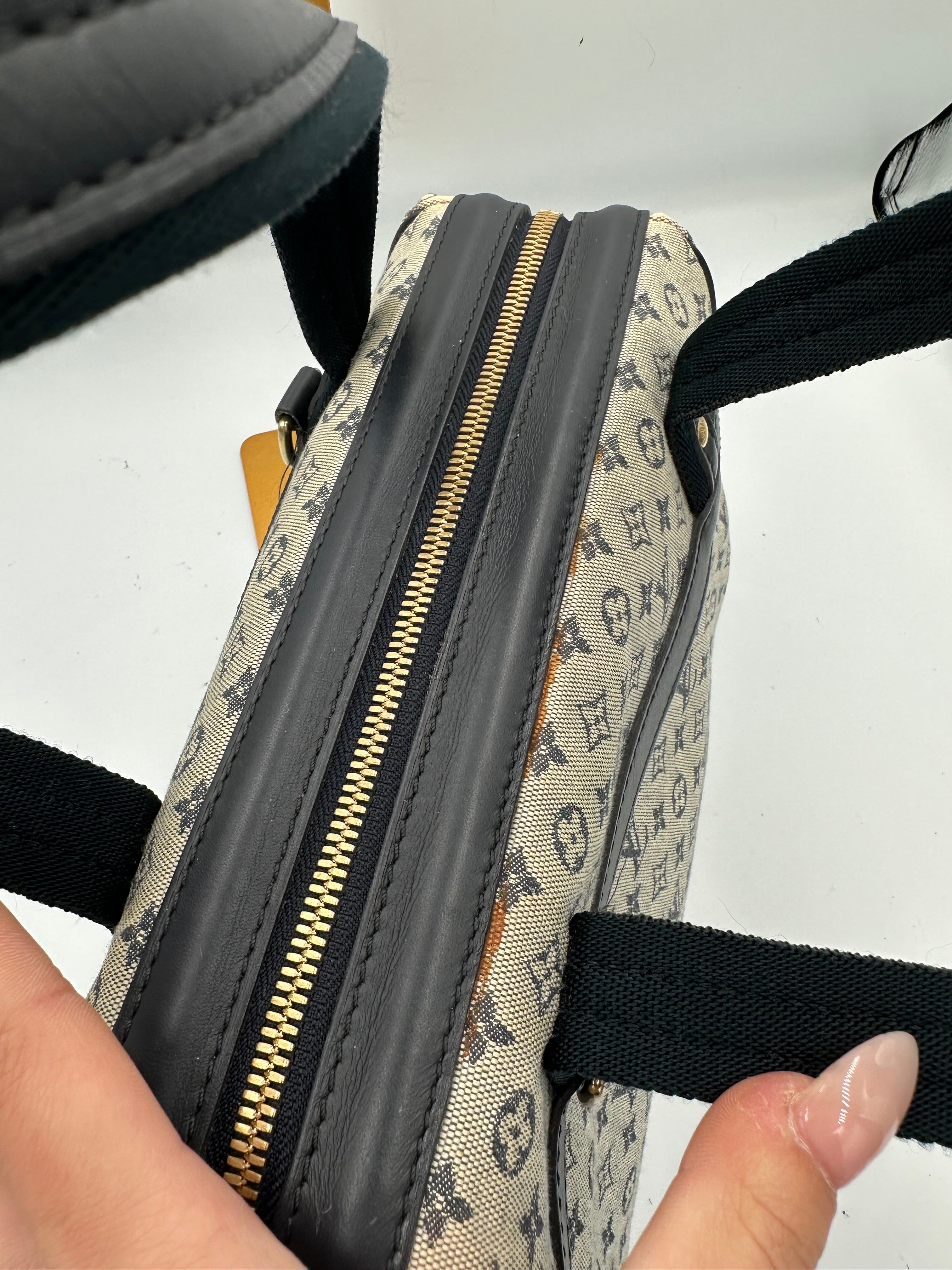 Rare Louis Vuitton Josephine PM denim monogram bag