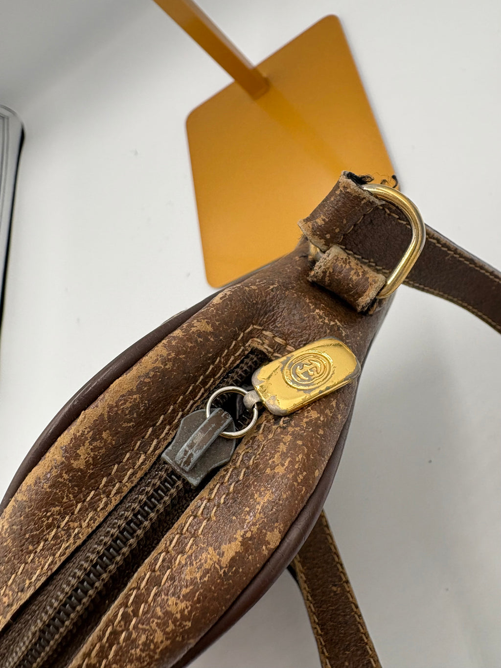 Gucci GG Supreme Web Sherry line crossbody