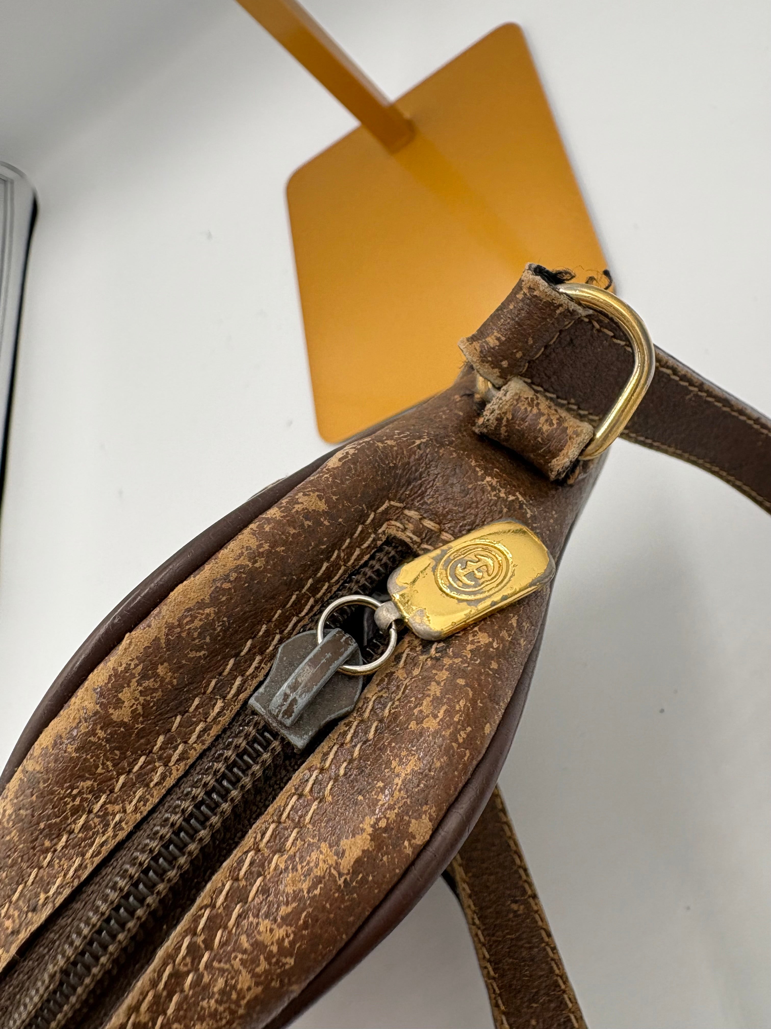 Gucci GG Supreme Web Sherry line crossbody