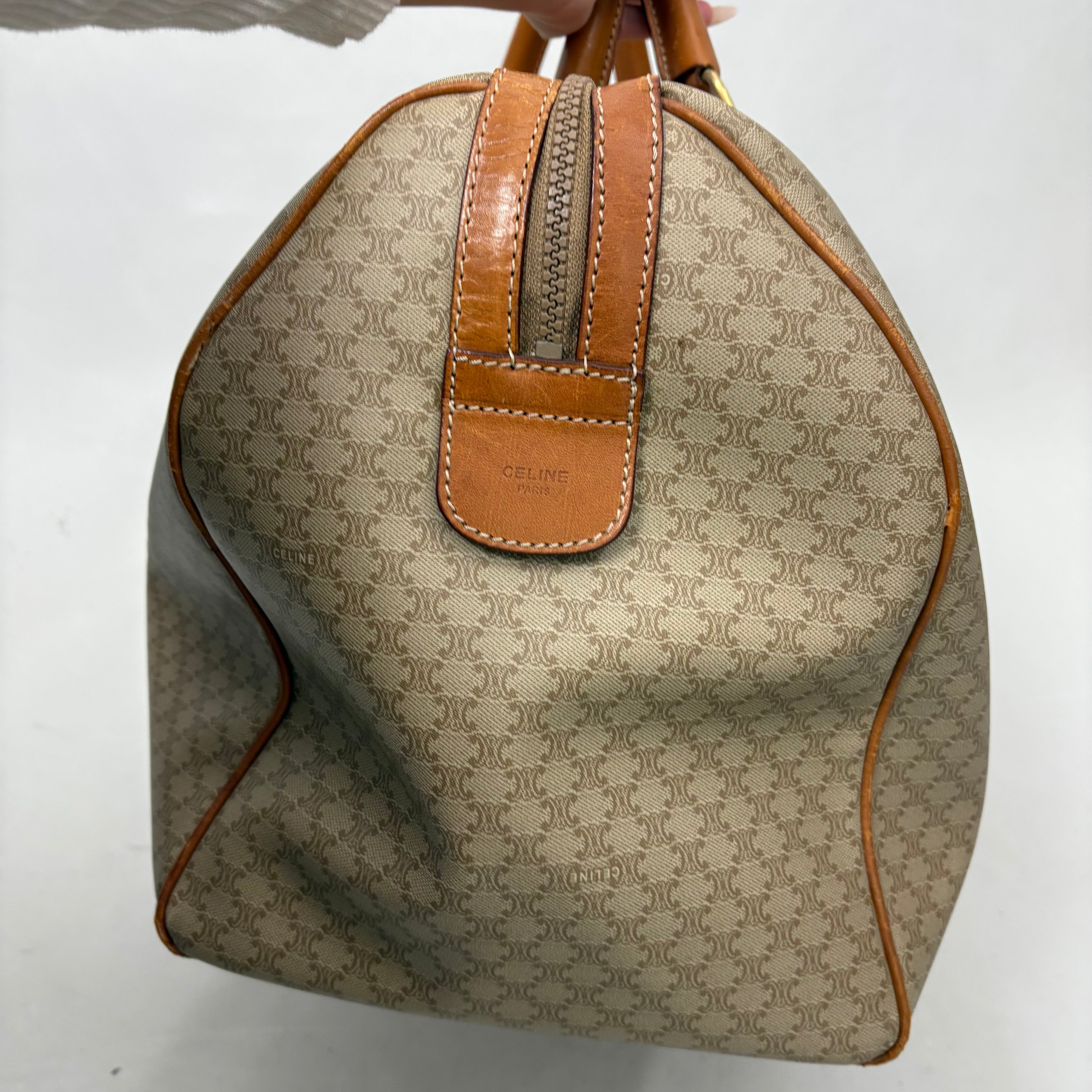Celine Macadam Boston travel duffel bag