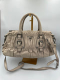 Prada Nappa Gaufre gathered leather bag