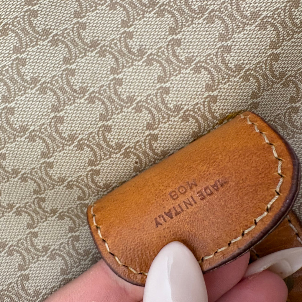 Celine Macadam Boston travel duffel bag