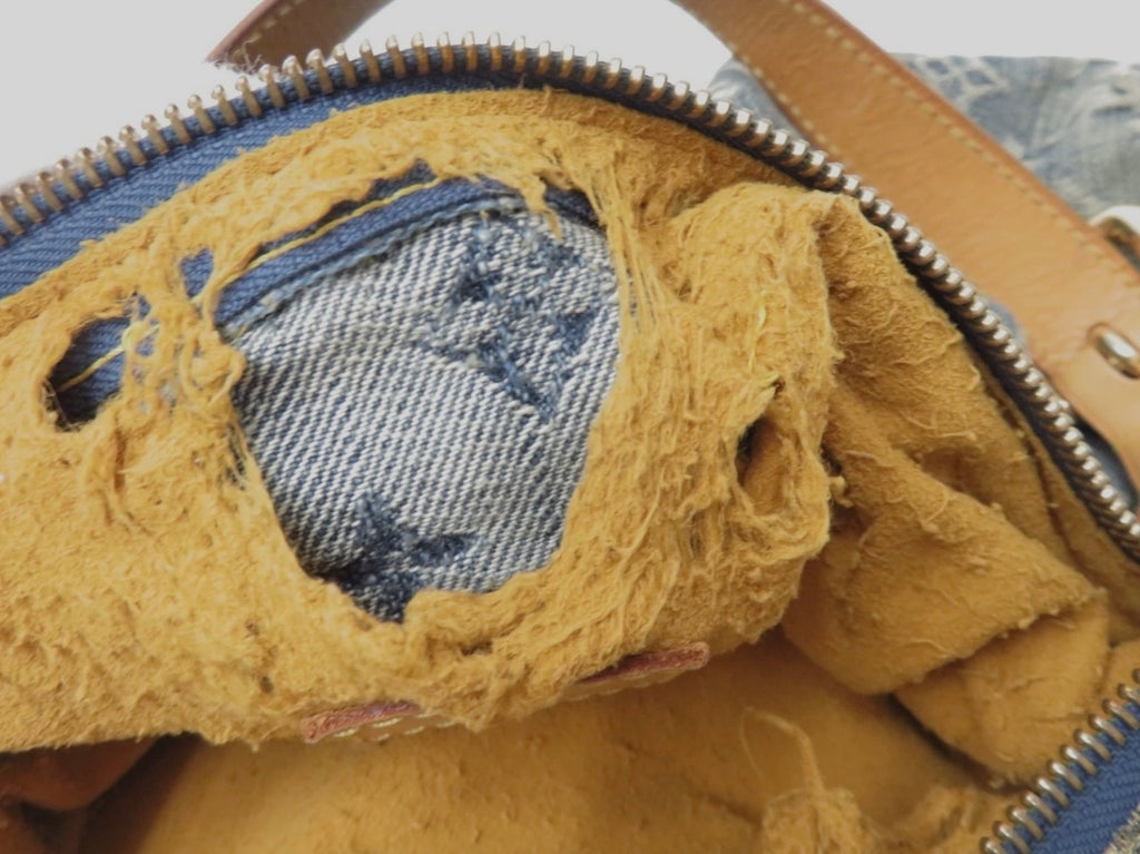 Louis Vuitton denim PM shoulder bag