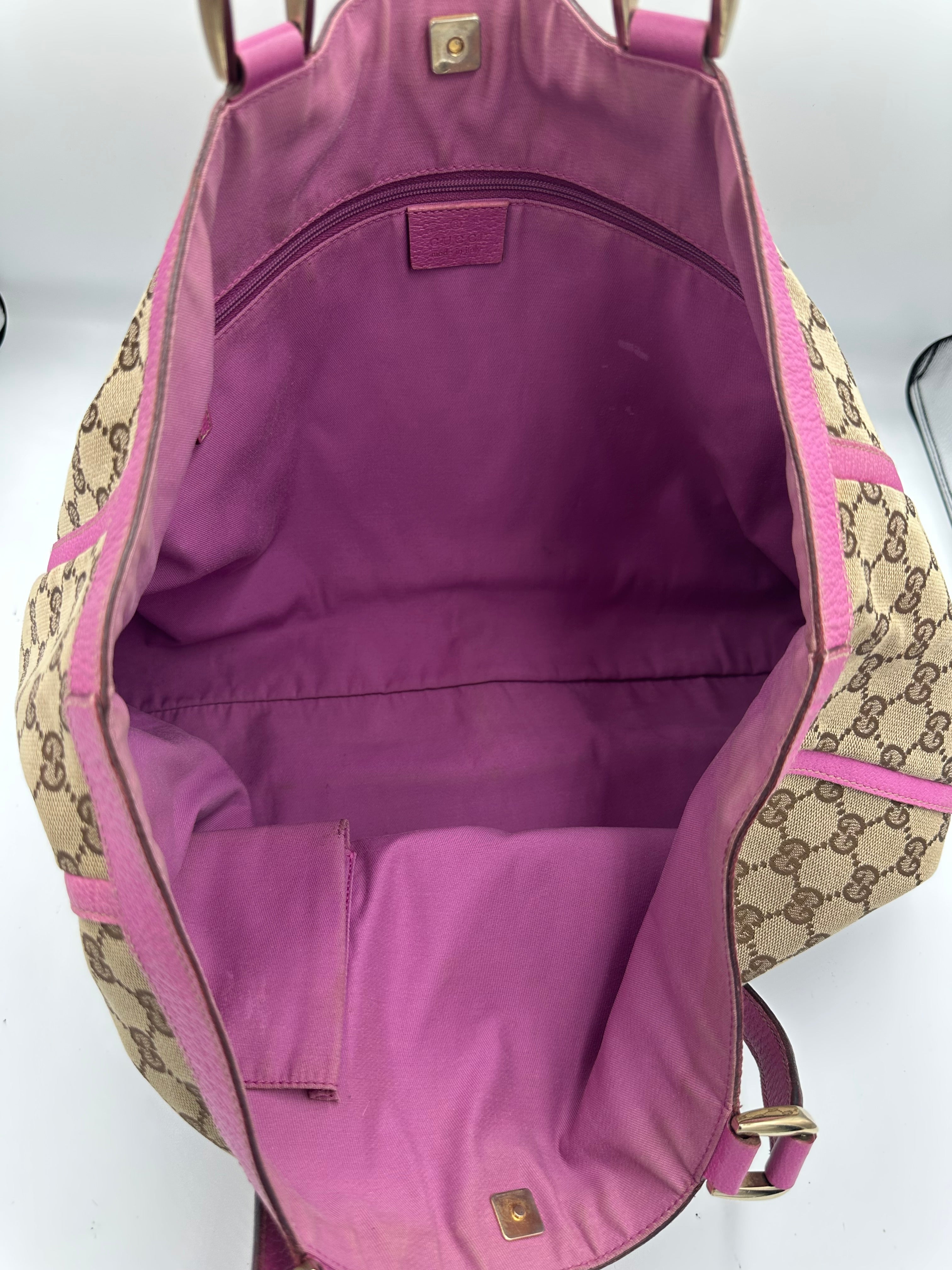 Gucci Abbey Ring Tote in purple