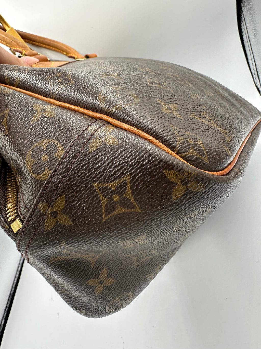 Vintage 90s Louis Vuitton Deauville monogram leather bag