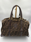 Fendi 90s Zucca Boston Monogram shoulder bag