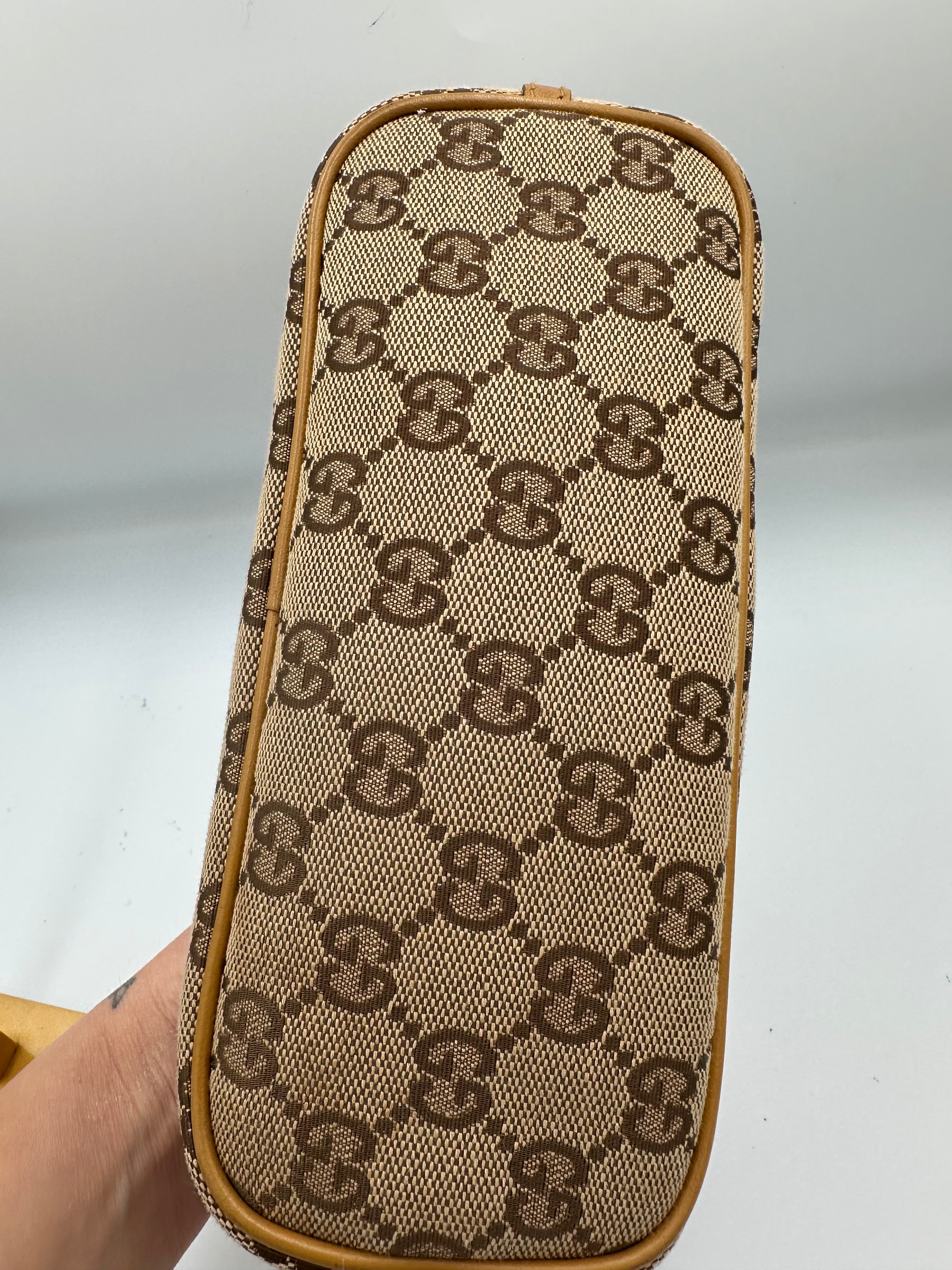 Gucci boat monogram pochette