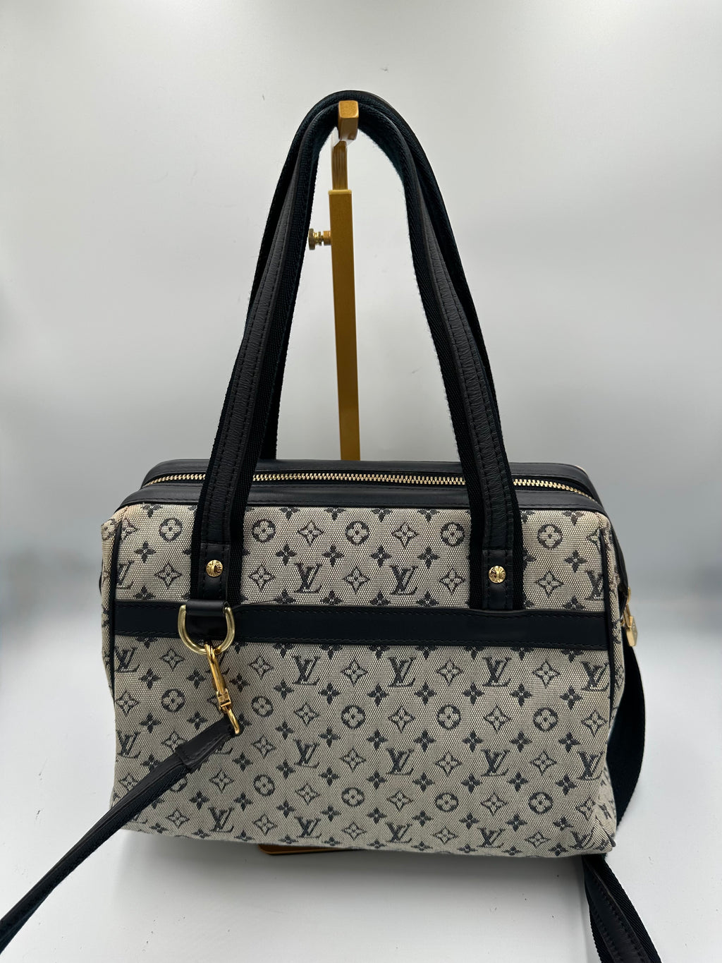Rare Louis Vuitton Josephine PM denim monogram bag