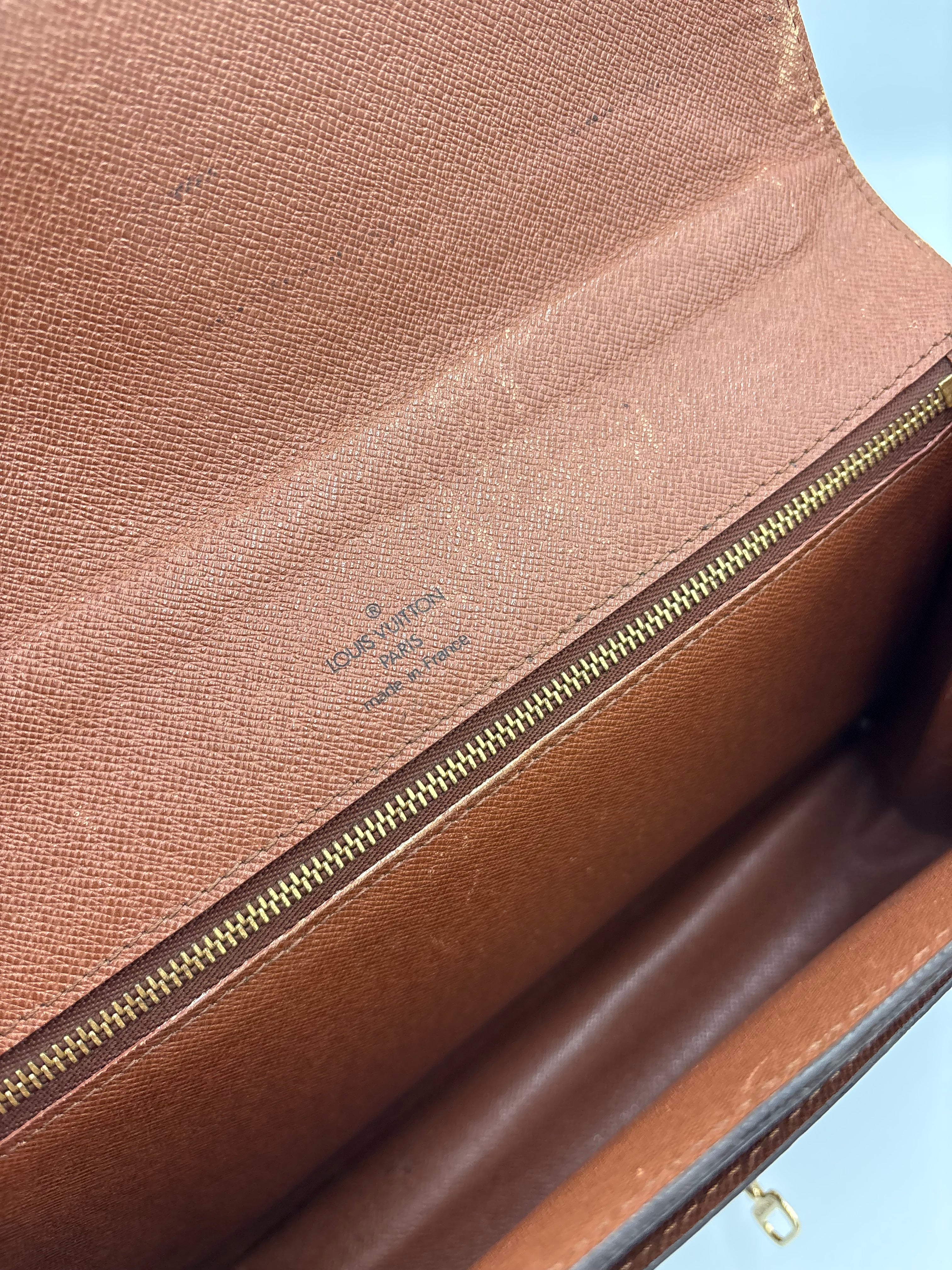 Louis Vuitton Monceau 28 Vintage bag structured top-handle satchel