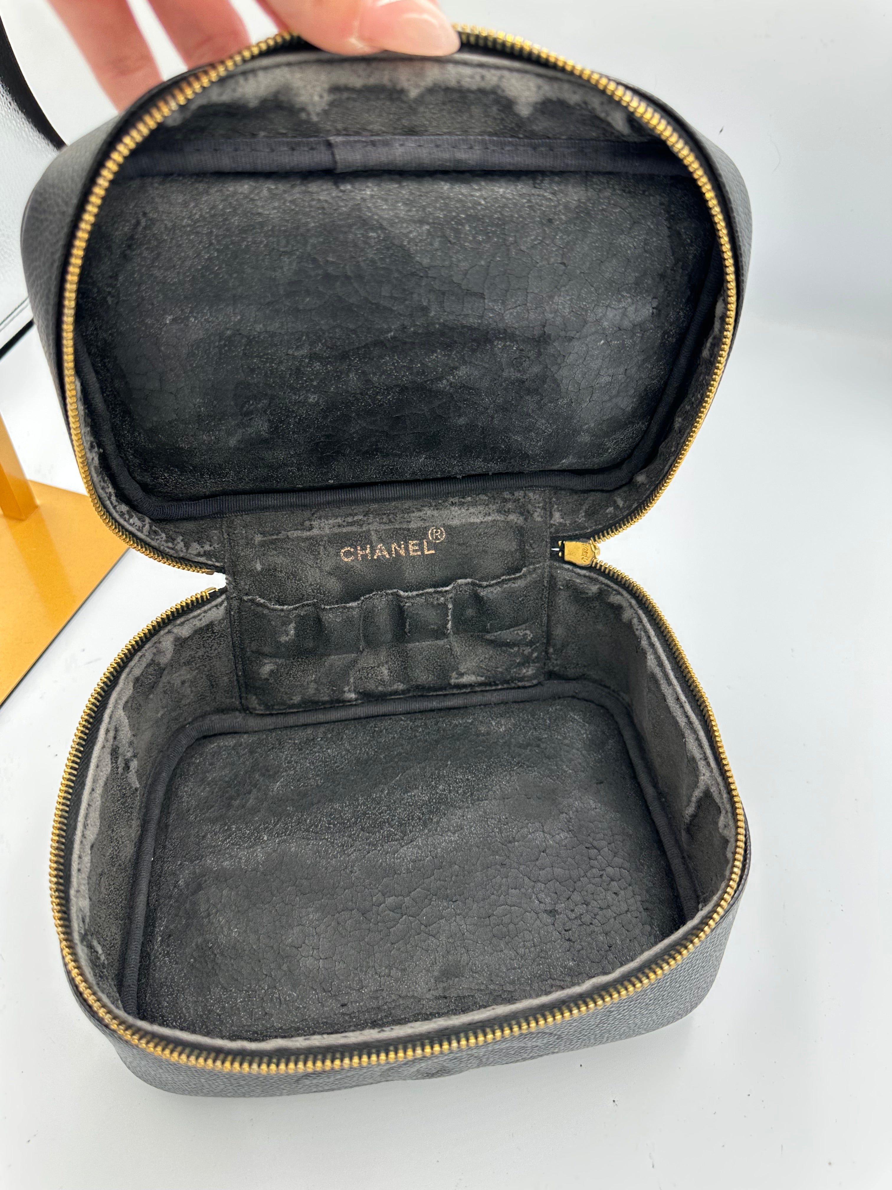 Chanel Caviar Leather Vanity bag