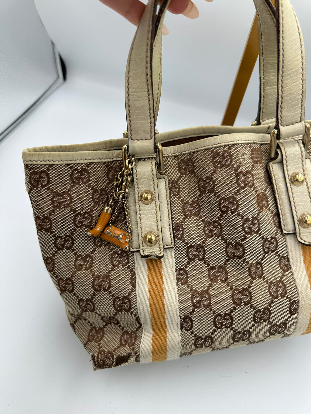Mini Gucci Jolicoeur handbag with charms