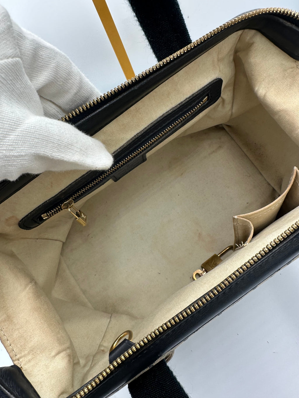 Vintage Louis Vuitton Denim Monogram Mini Lin Josephine PM bag