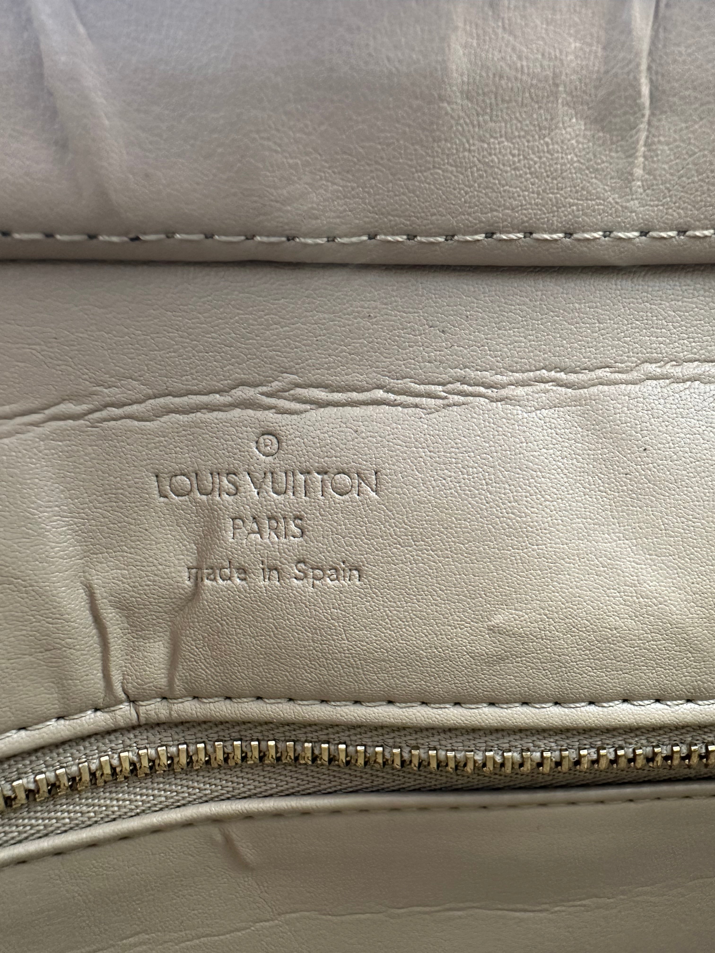 Louis Vuitton Houston Monogram Vernis Orange shoulder bag