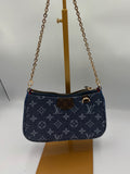 Louis Vuitton vintage denim pochette