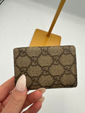 Gucci GG Supreme monogram leather key holder