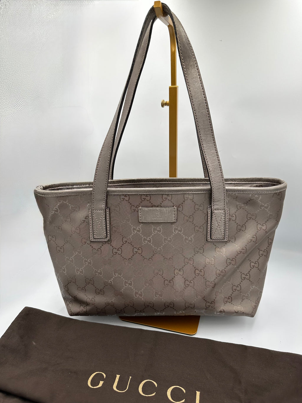 Gucci Imprime silver shoulder bag