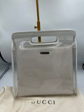 Vintage Gucci Vinyl Clear handbag