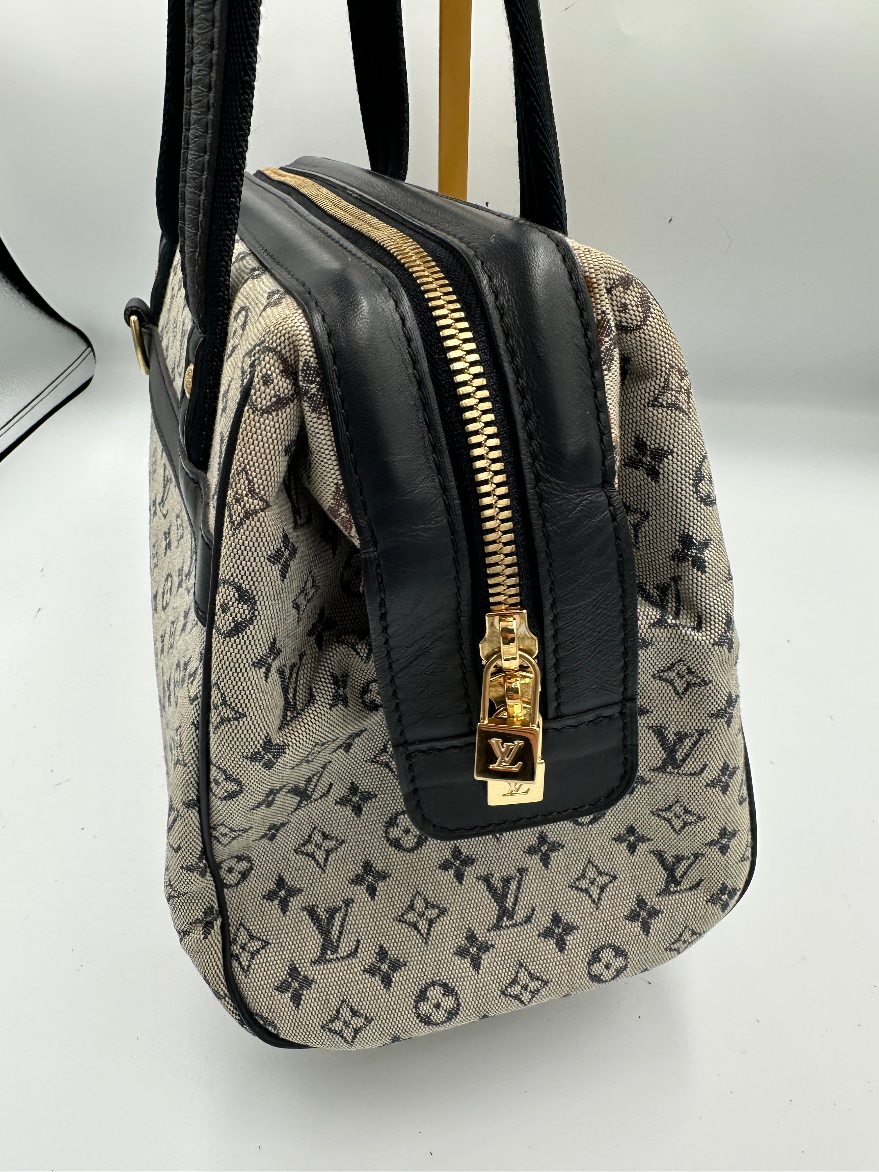 Rare Louis Vuitton Josephine PM denim monogram bag
