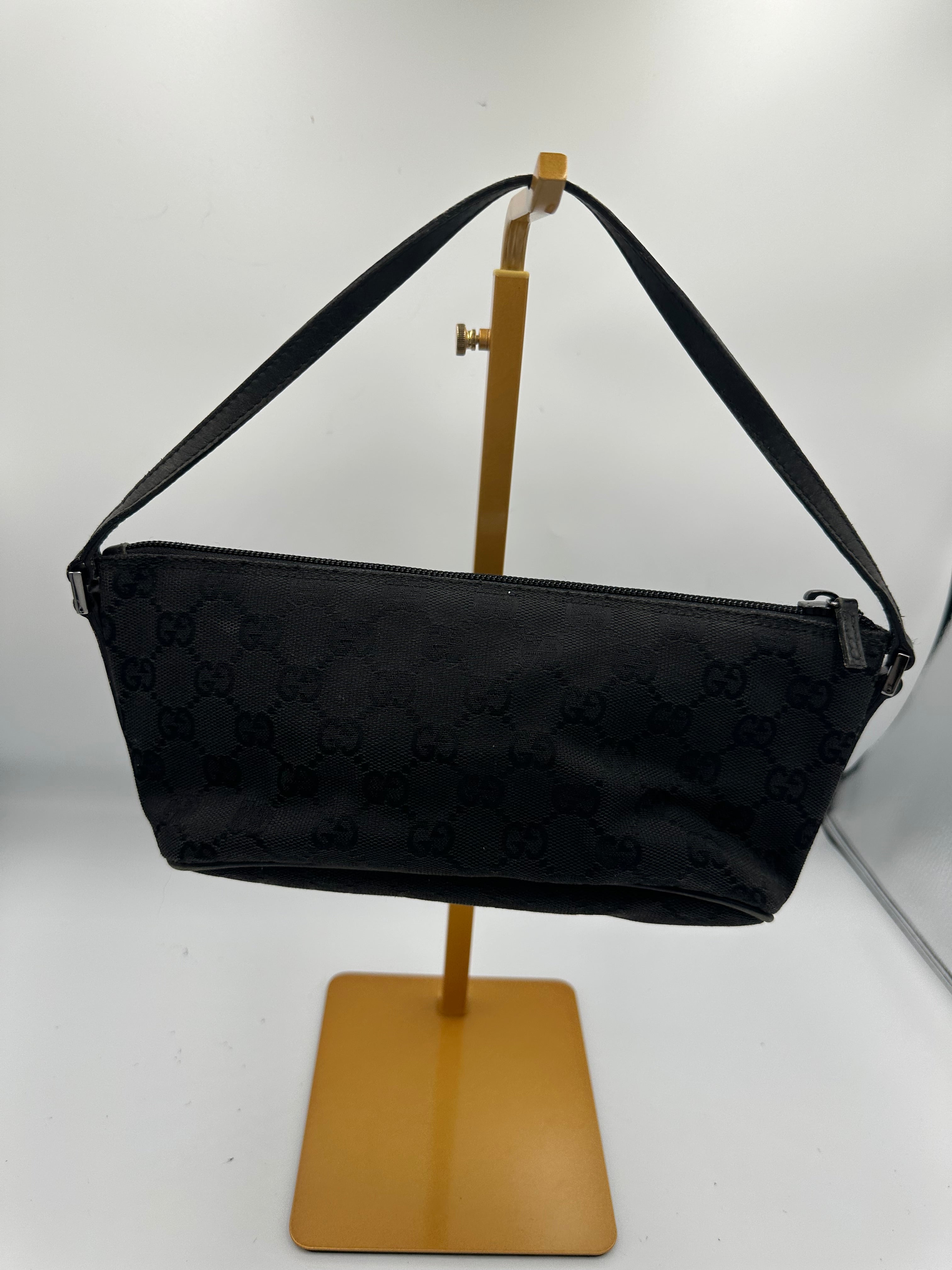 Gucci GG canvas boat pochette handbag