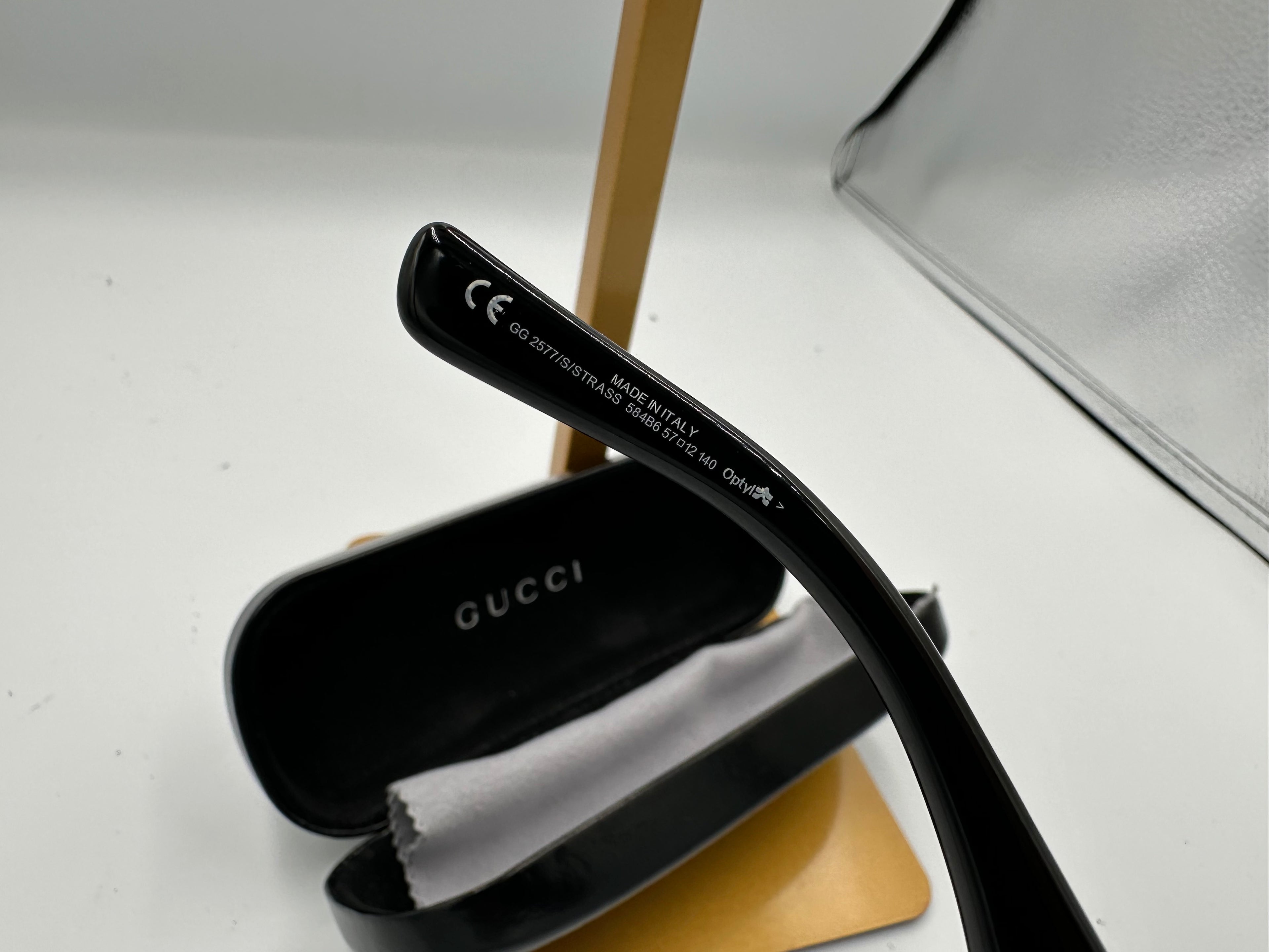 Gucci rhinestone crystal sunglasses