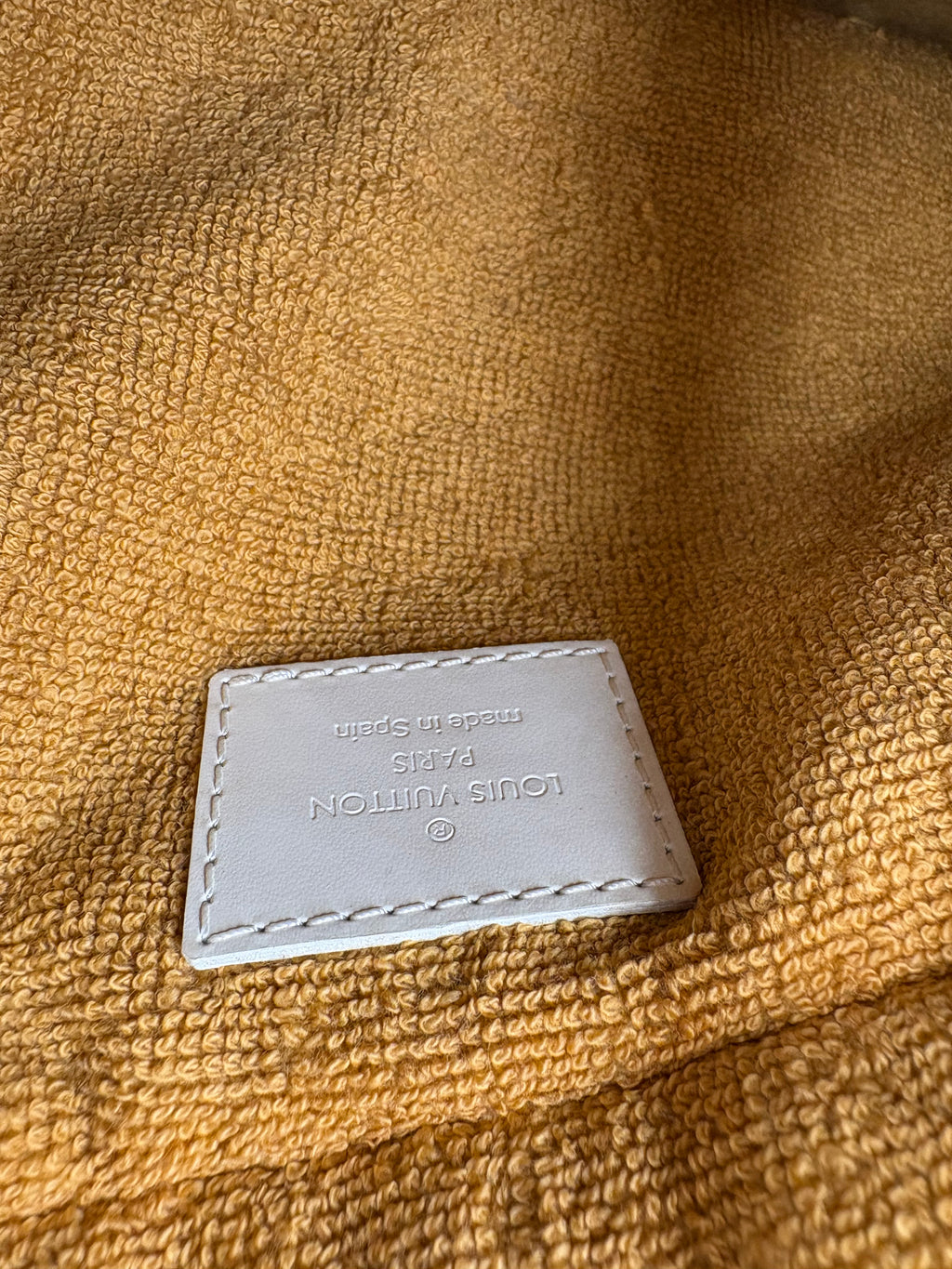 Louis Vuitton Epi Plage Lagoon Bay Tote Bag in beige