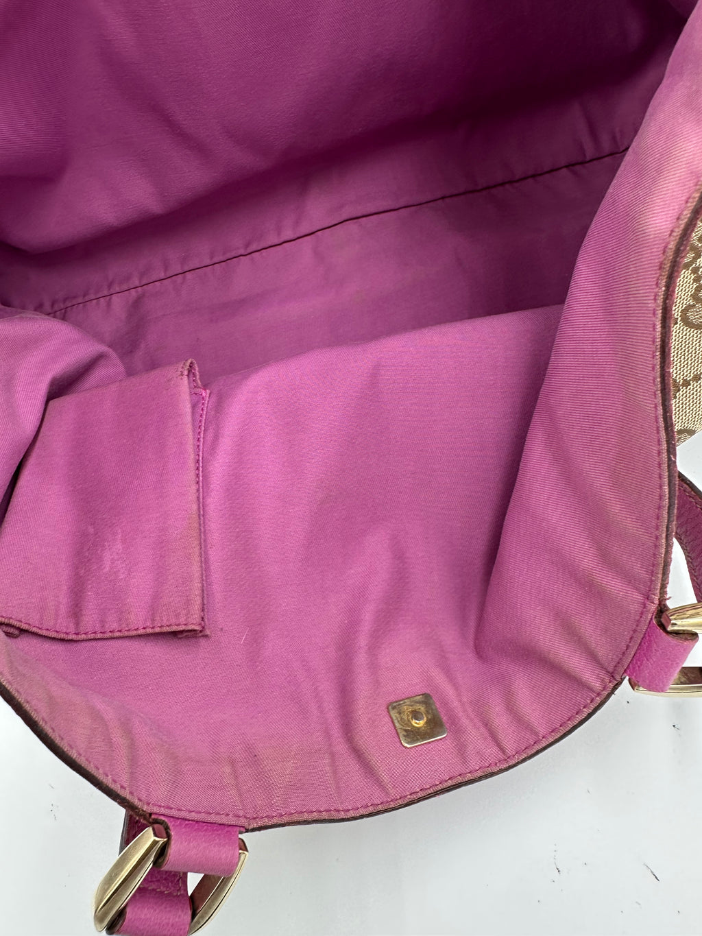 Gucci Abbey Ring Tote in purple