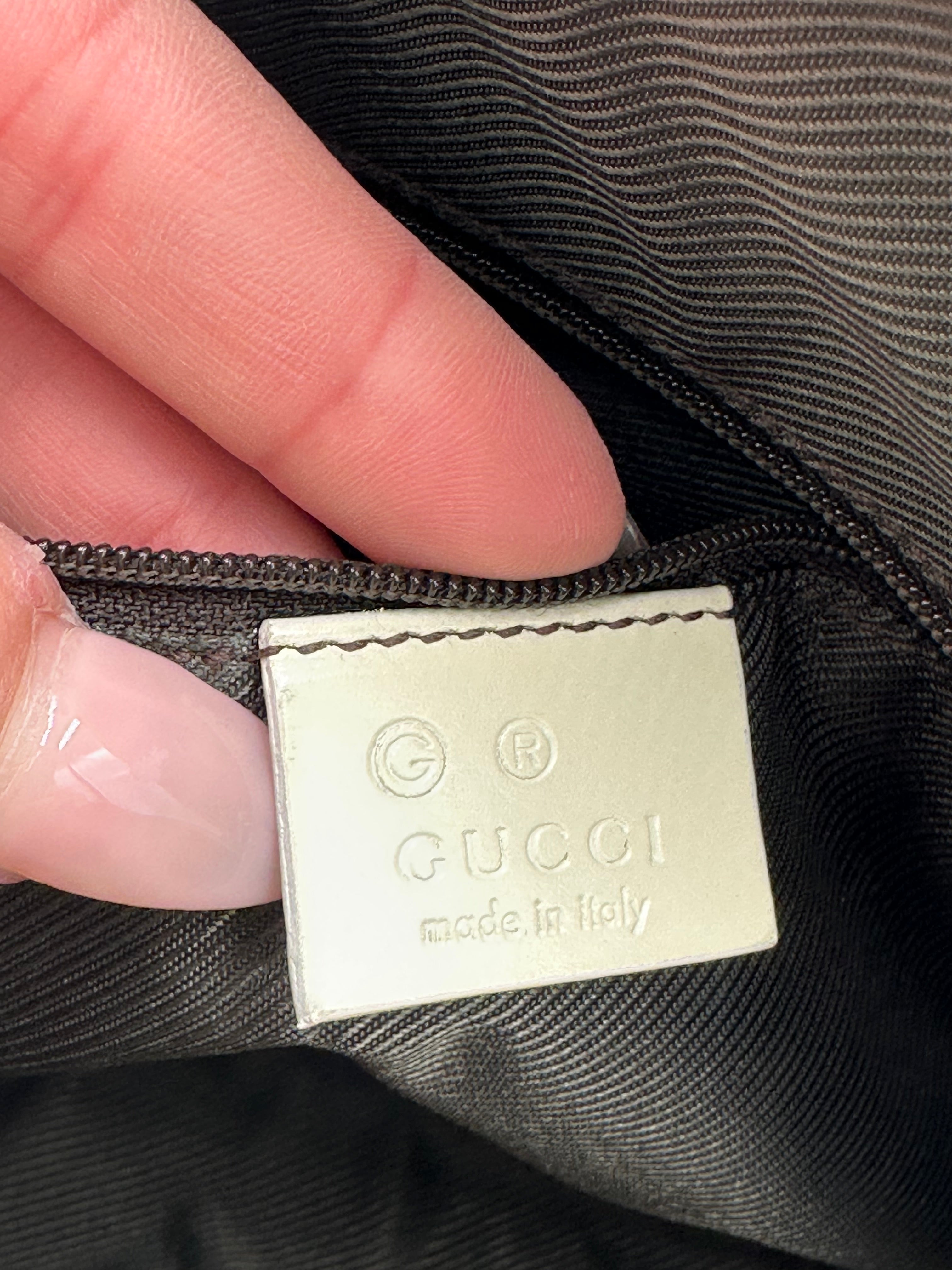 Rare Gucci GG Supreme Reins shoulder bag