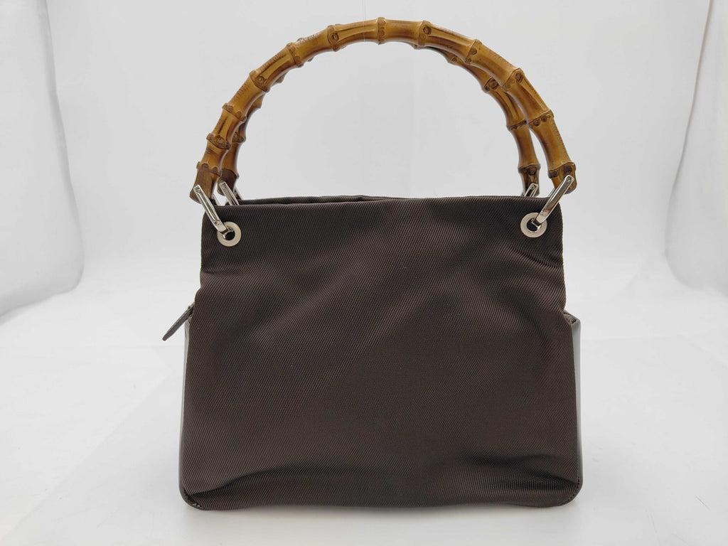Gucci Bamboo 2000s top handle mini handbag