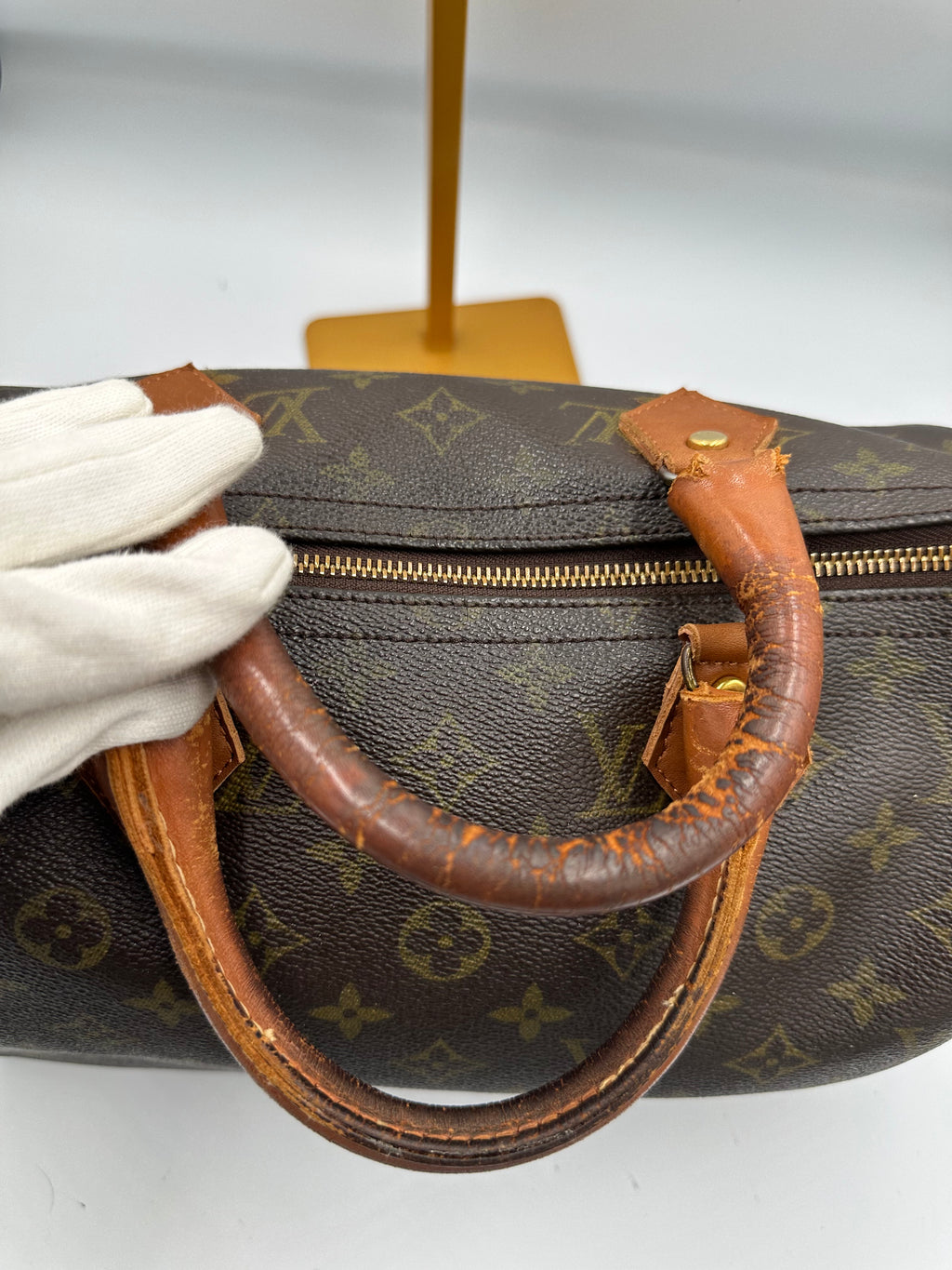 Collectors Piece Vintage 1970s-1990s Louis Vuitton Speedy 35 by French Company