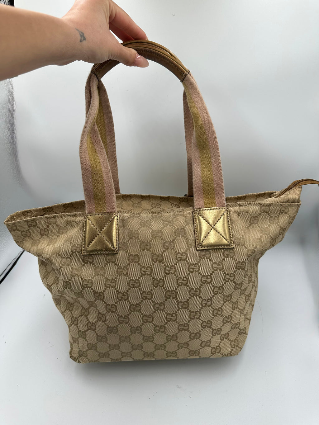 Gucci GG Canvas Web Shoulder bag