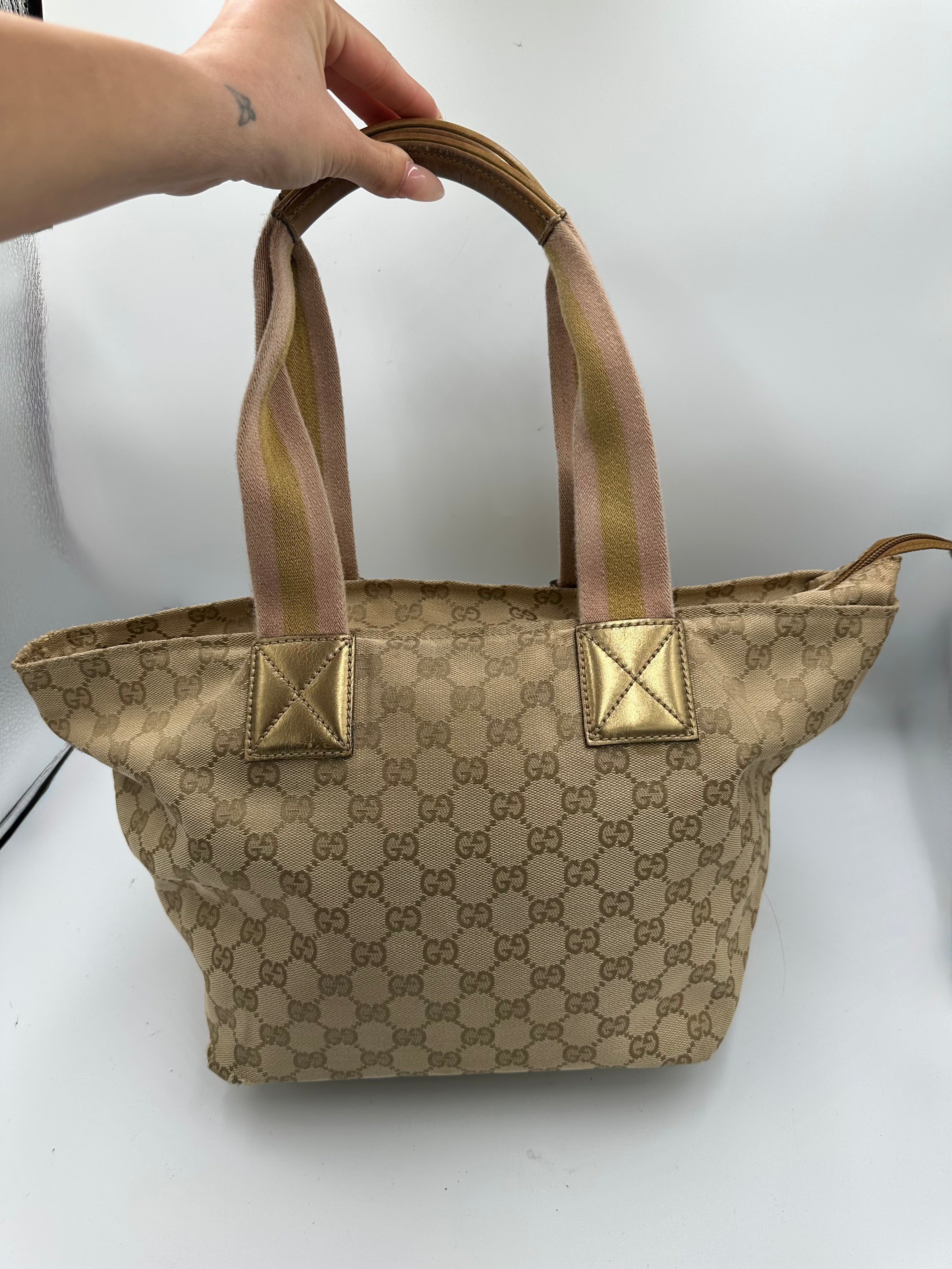Gucci GG Canvas Web Shoulder bag