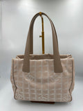 Chanel 2004 Travel line beige shoulder bag