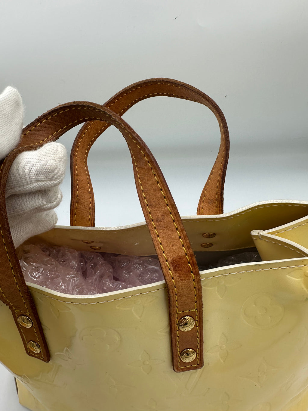 Louis Vuitton Reade PM monogram vernis bag