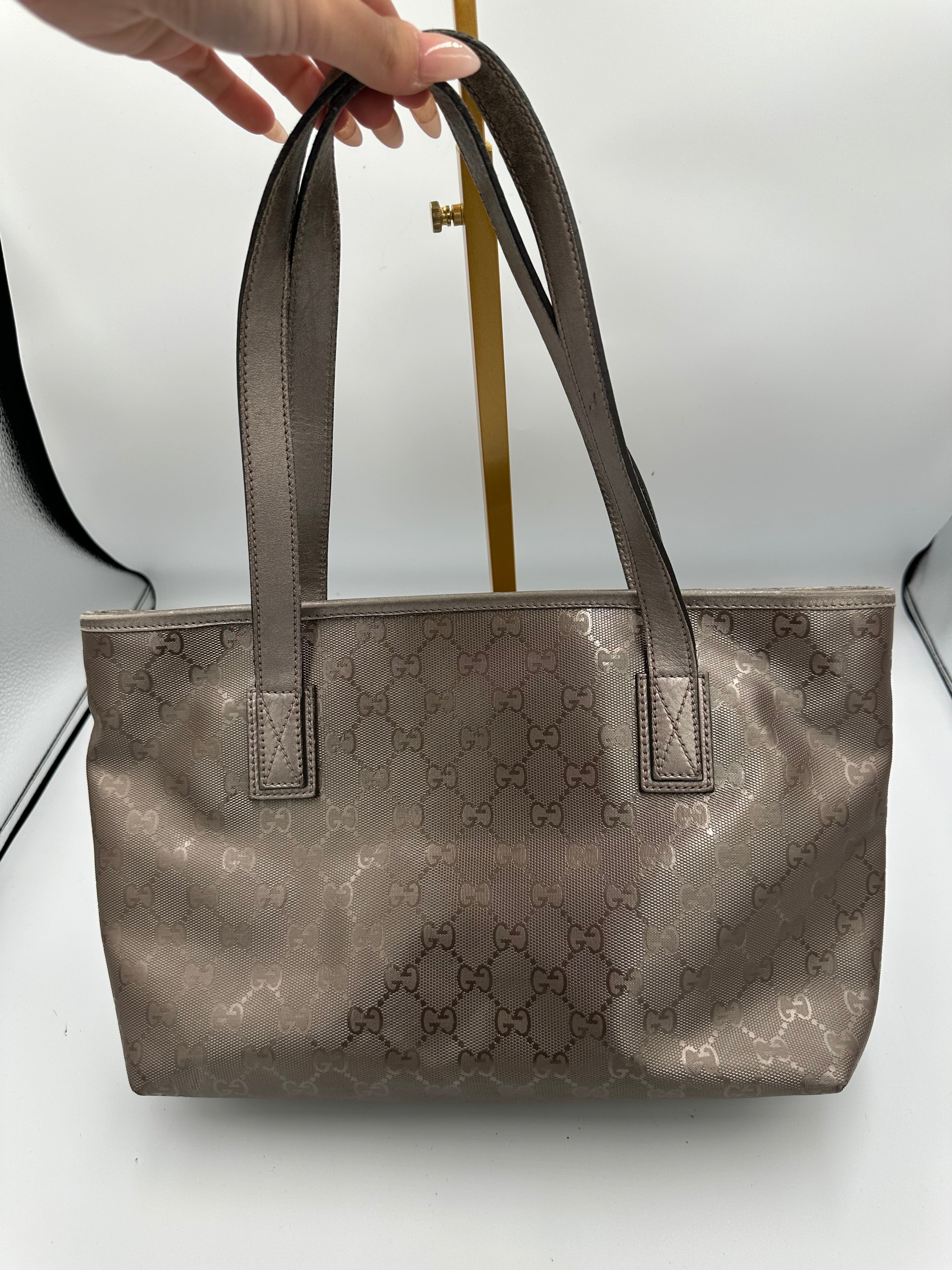 Gucci Imprime silver shoulder bag