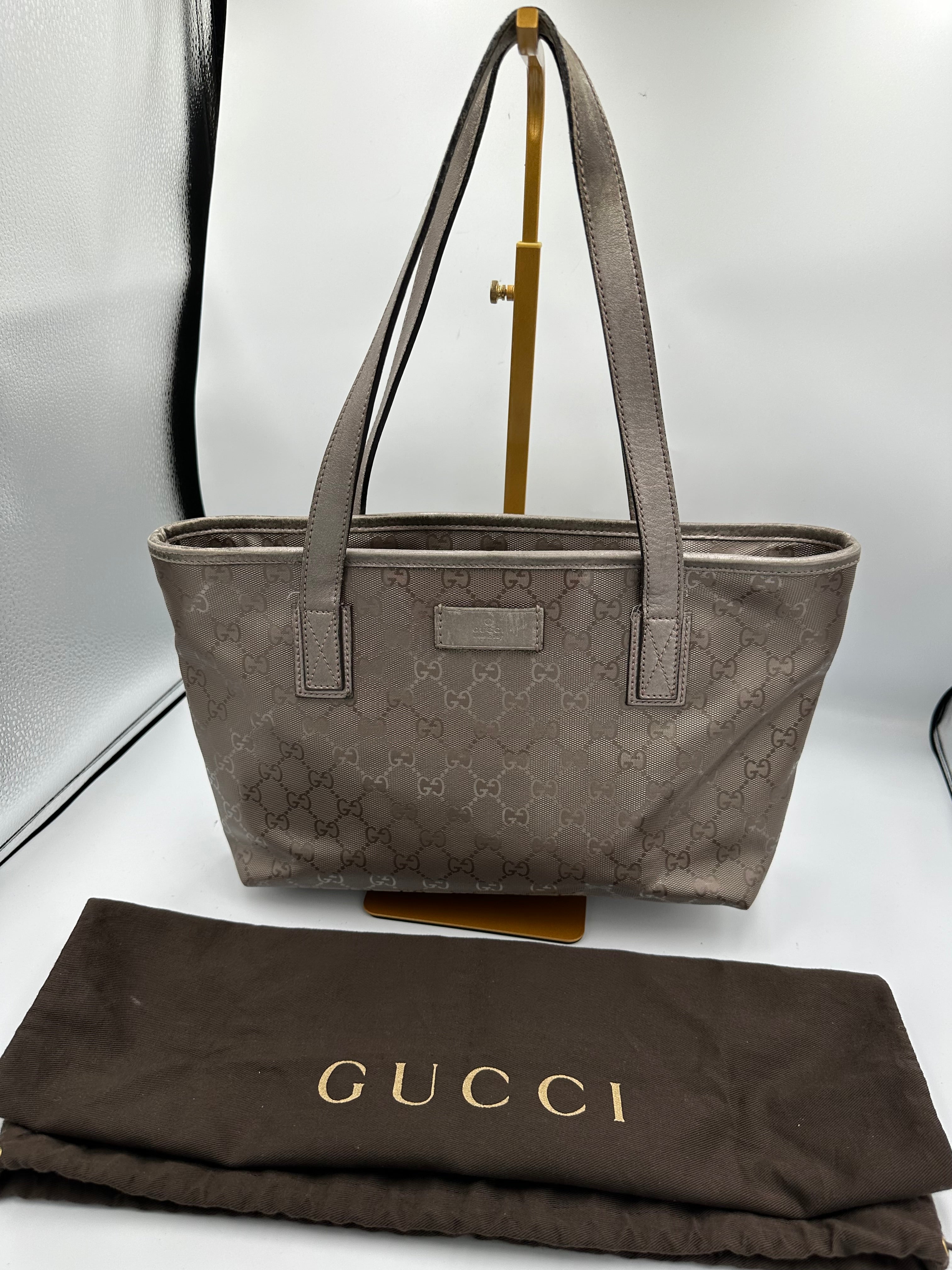 Gucci Imprime silver shoulder bag