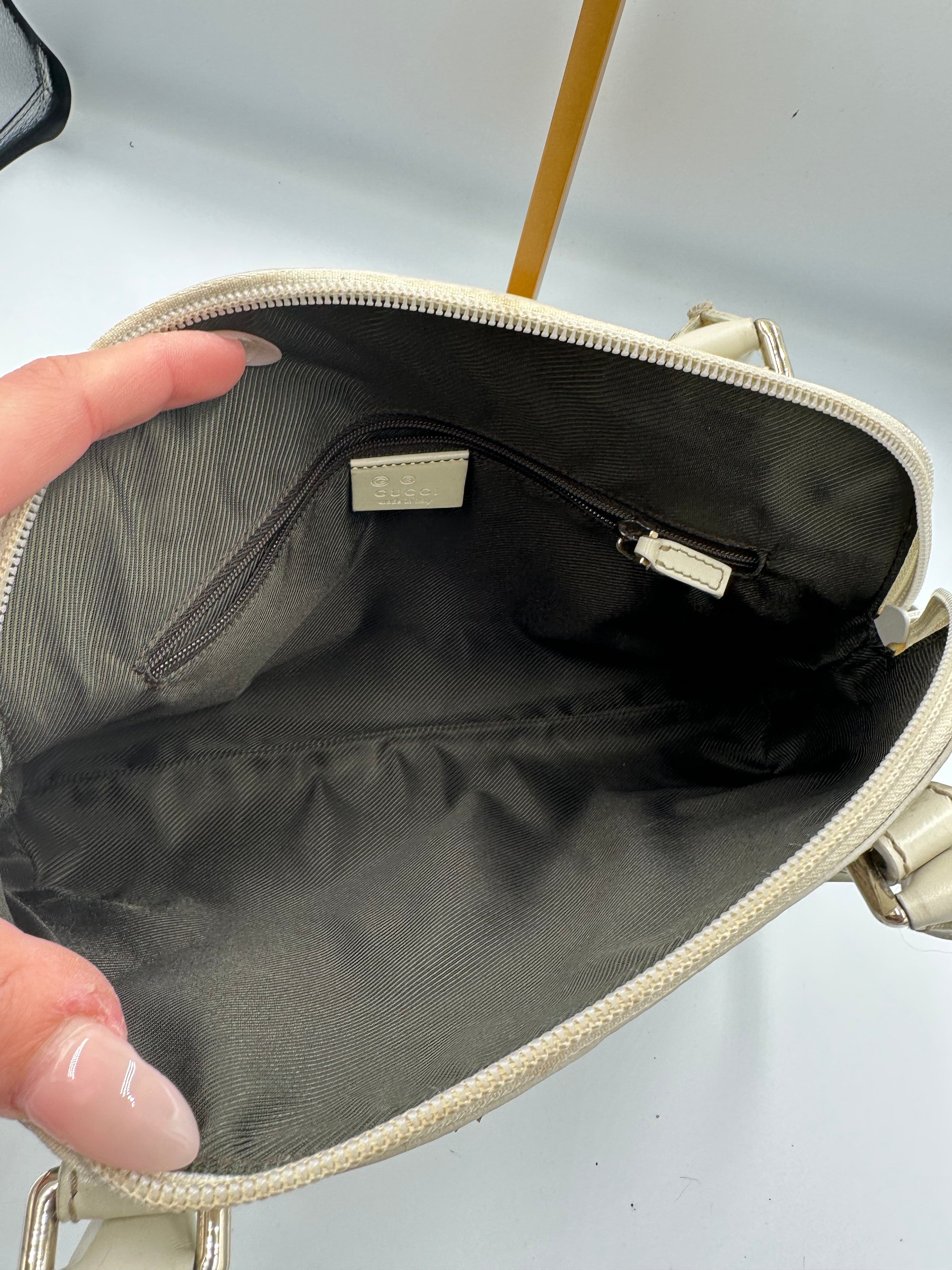 Rare Gucci GG Supreme Reins shoulder bag