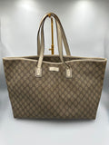 Gucci GG supreme leather tote bag
