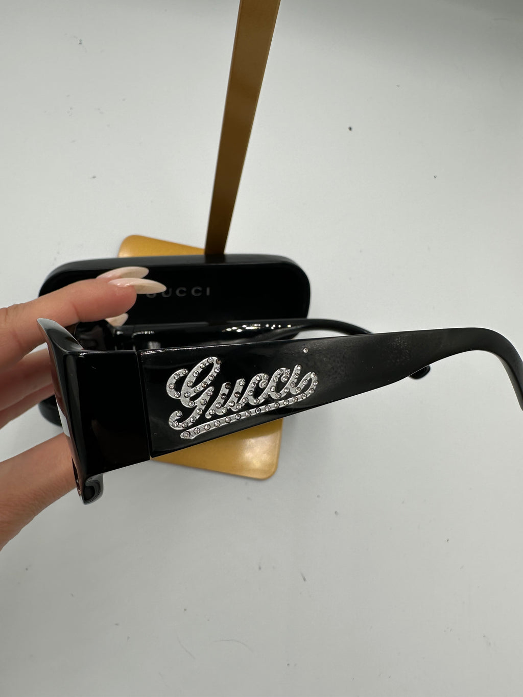 Gucci rhinestone crystal sunglasses