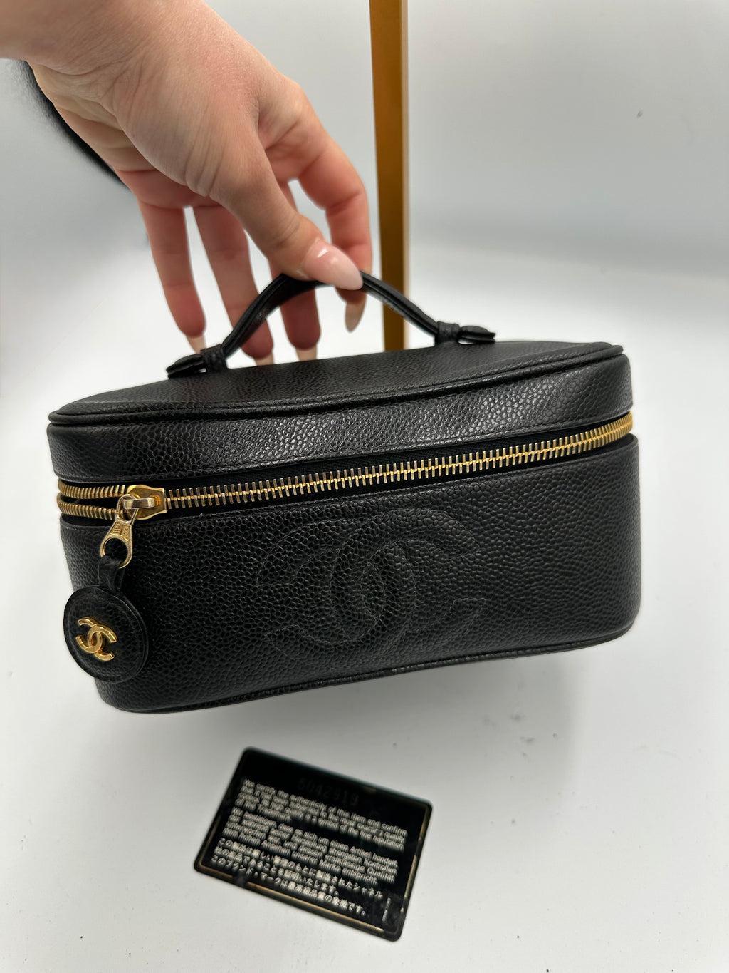 Chanel Caviar Leather Vanity bag