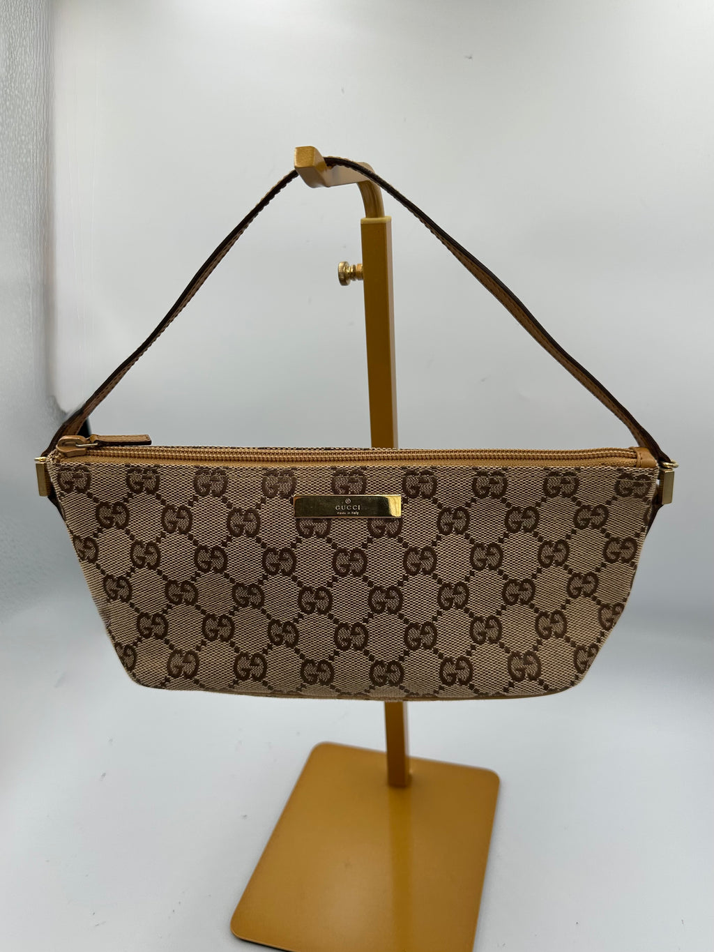 Gucci boat monogram pochette