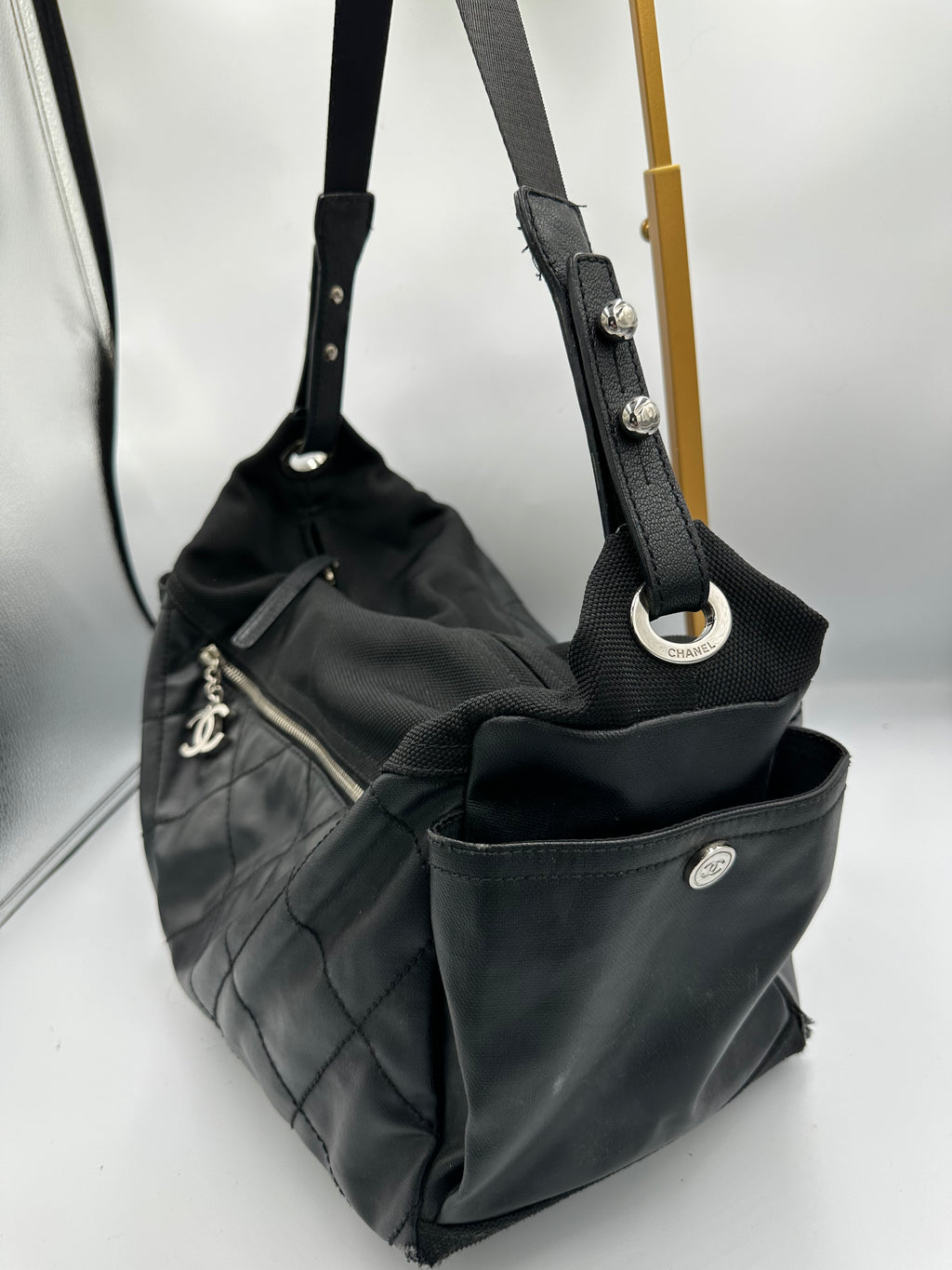Chanel Paris Biarritz Hobo shoulder bag