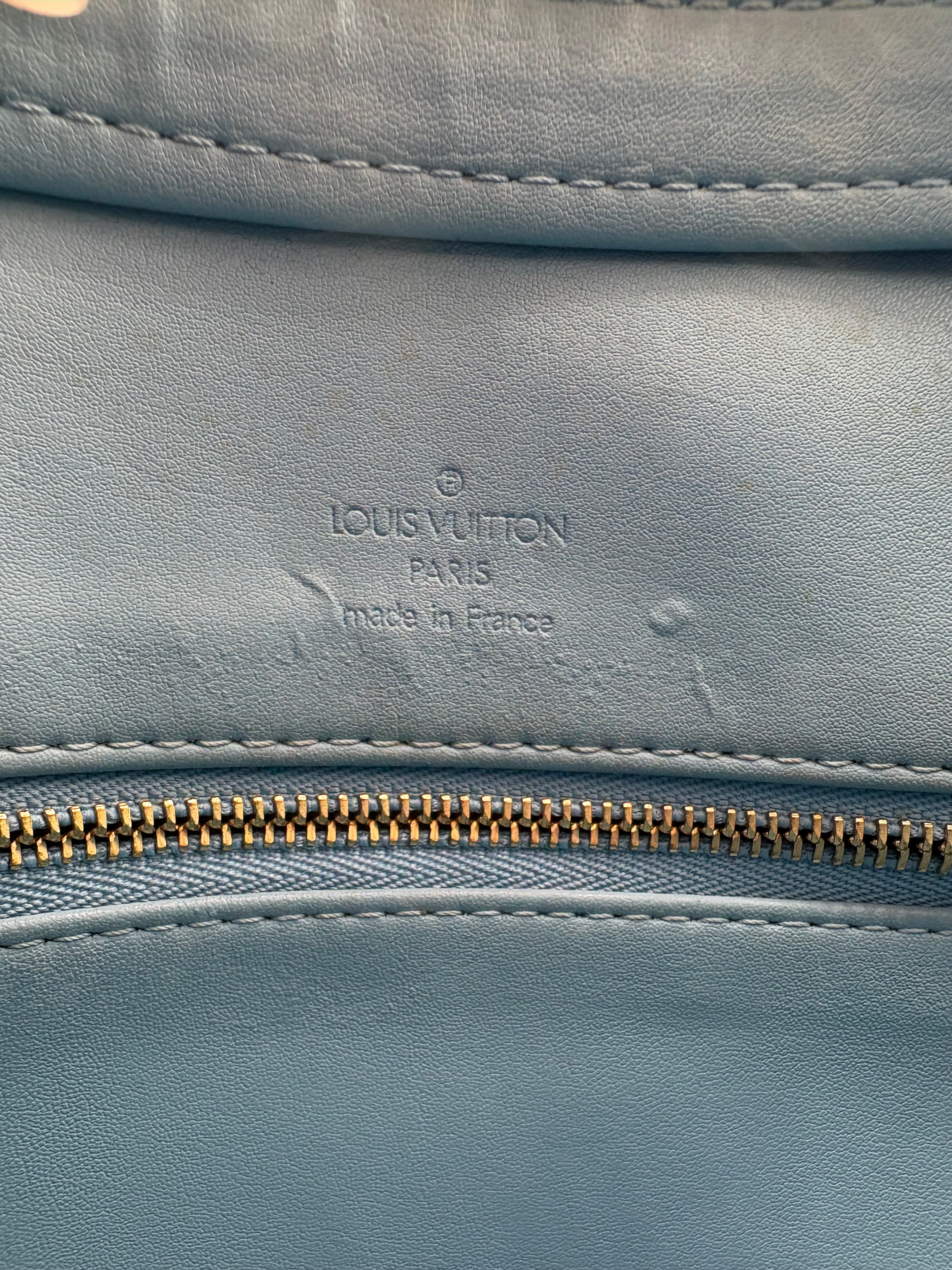Louis Vuitton Monogram Vernis Houston shoulder bag in mint green