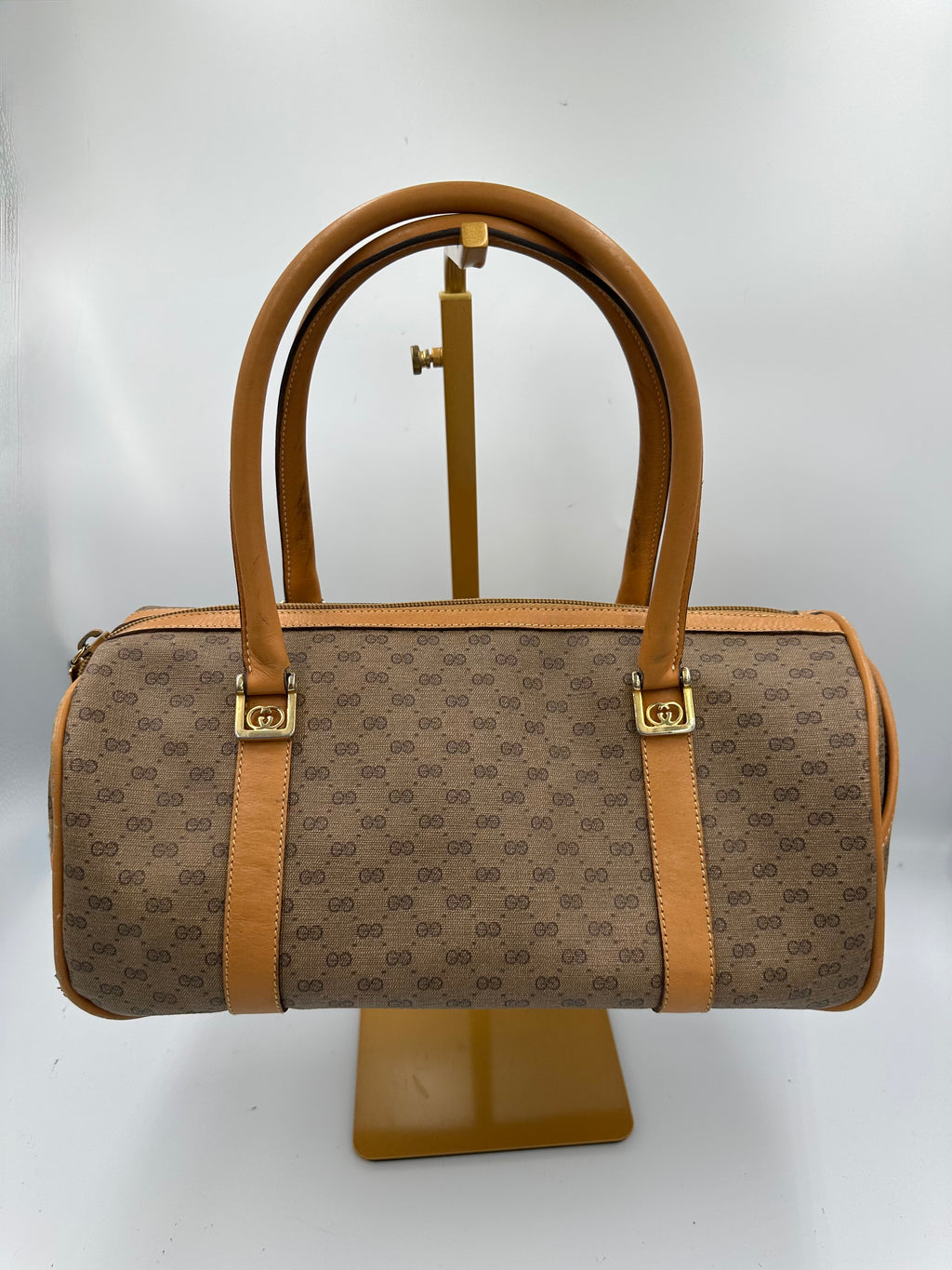 Vintage Gucci Micro GG Supreme boston handbag