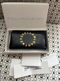 Stella McCartney black Stella Logo Continental wallet