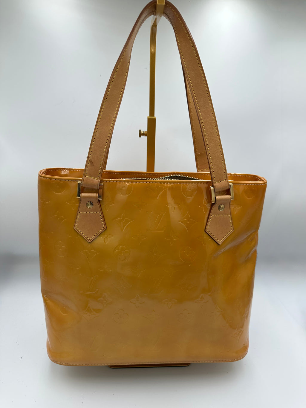 Louis Vuitton Houston Monogram Vernis Orange shoulder bag