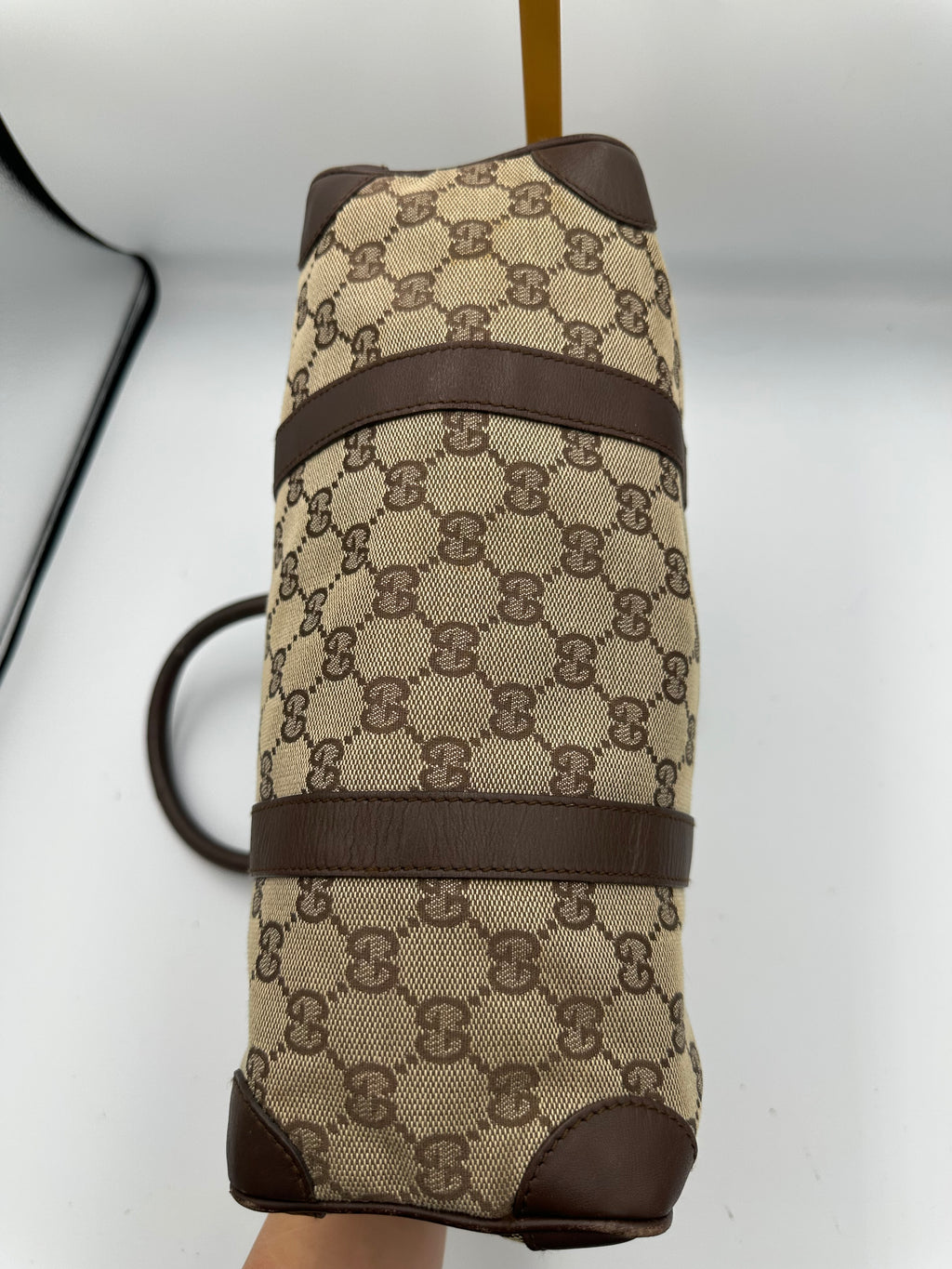 Vintage Gucci Boston shoulder bag monogram