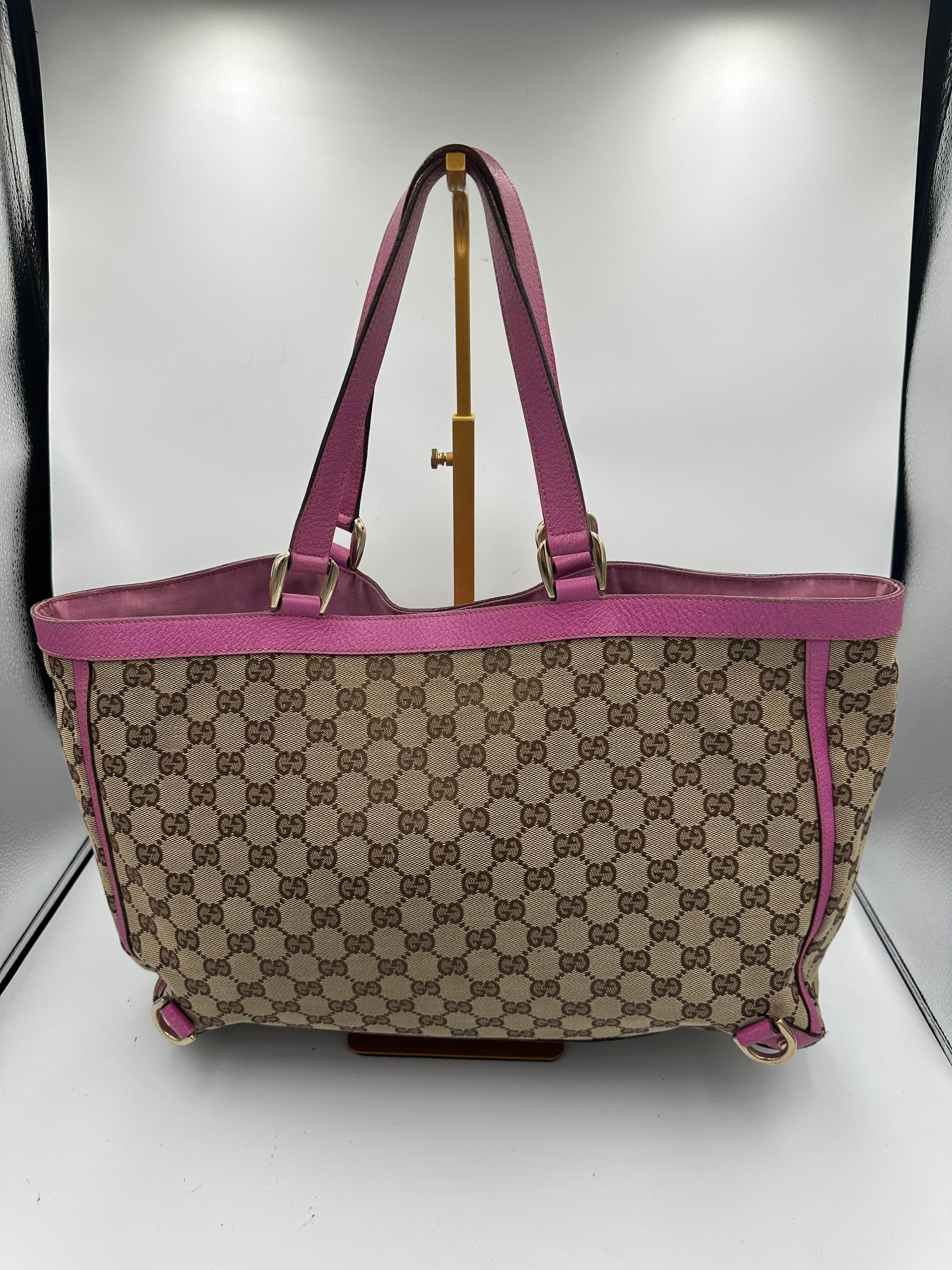 Gucci Abbey Ring Tote in purple